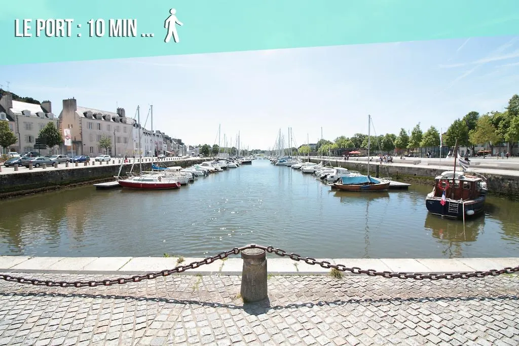 Appartement Tout Confort Gregor 4 Personnes Balcon Parking Prive Centre Ville Vannes France