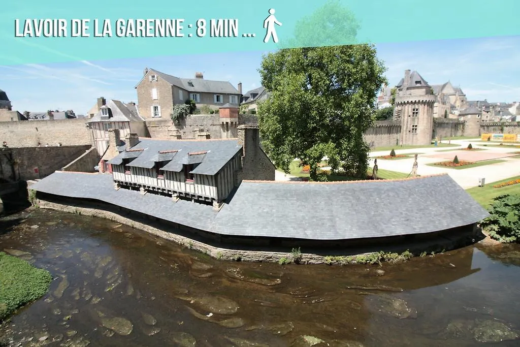 Apartment Appartement Tout Confort Gregor 4 Personnes Balcon Parking Prive Centre Ville Vannes France